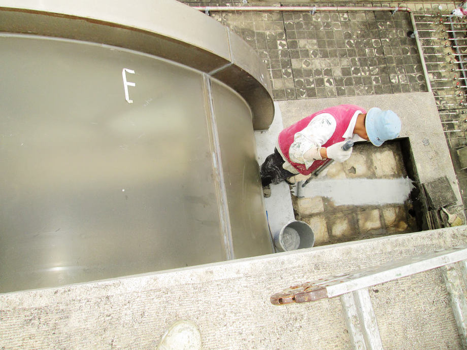 新竹屋頂防水-屋頂水塔座防水